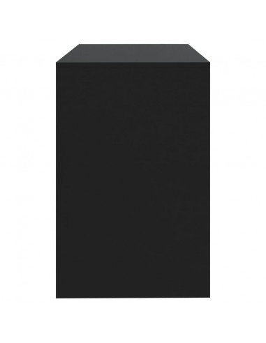 Scrivania Nera 101x50x76,5 cm in Truciolato