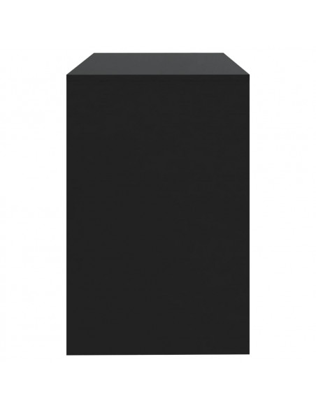 Scrivania Nera 101x50x76,5 cm in Truciolato