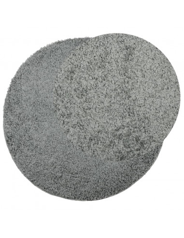 Tappeto Shaggy a Pelo Lungo Moderno Verde Ø 280 cm