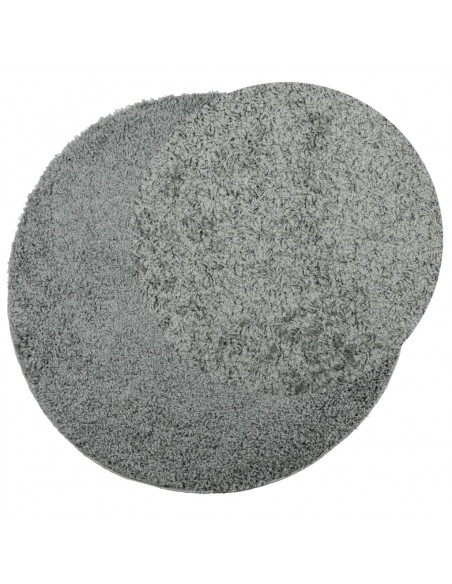 Tappeto Shaggy a Pelo Lungo Moderno Verde Ø 280 cm
