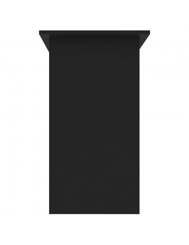 Scrivania Nera 80x45x74 cm in Legno Multistrato