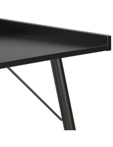 Scrivania Nera 90x50x79 cm