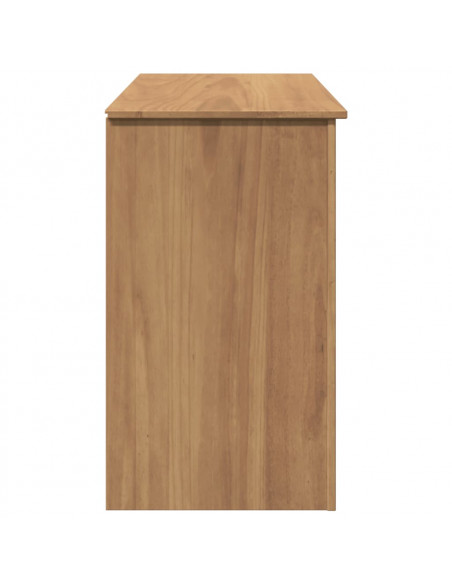 Scrivania Panama 112x45x75 cm Legno Massello di Pino