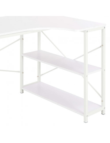 Scrivania per Computer Bianca 120x72x70 cm