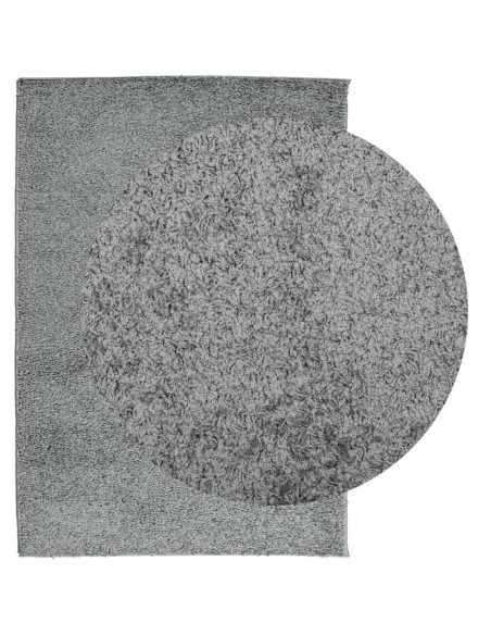 Tappeto Shaggy a Pelo Lungo Moderno Verde 160x230 cm