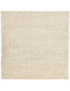 Tappeto Shaggy a Pelo Lungo Moderno Oro 200x200 cm