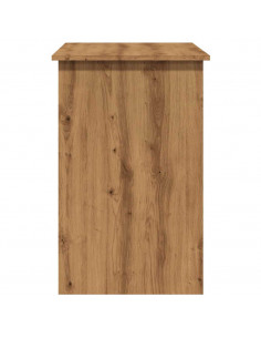 Scrivania Rovere Artigianale 100x50x76 cm in Legno Multistrato