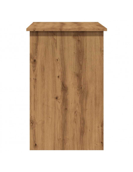 Scrivania Rovere Artigianale 100x50x76 cm in Legno Multistrato