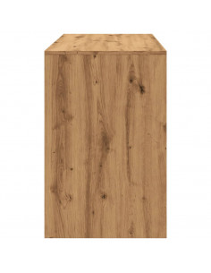 Scrivania Rovere Artigianale 101x50x76,5cm in Legno Multistrato