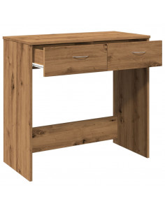 Scrivania Rovere Artigianale 80x40x75 cm in Legno Multistrato