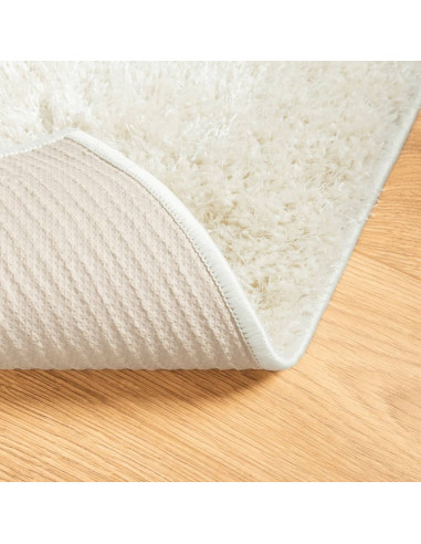 Tappeto a Pelo Lucido Lungo ISTAN Effetto Crema 80x150 cm