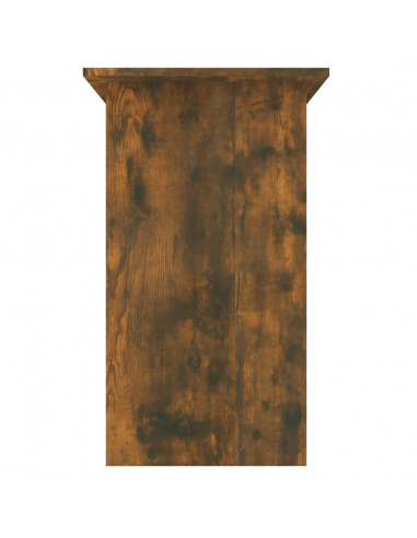 Scrivania Rovere Fumo 80x45x74 cm in Legno Multistrato