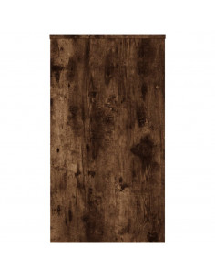 Scrivania Rovere Fumo 90x40x72 cm in Legno Multistrato