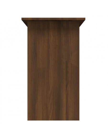 Scrivania Rovere Marrone 80x45x74 cm in Legno Multistrato