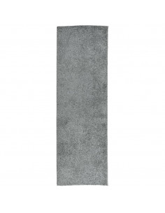 Tappeto Shaggy a Pelo Lungo Moderno Verde 80x250 cm