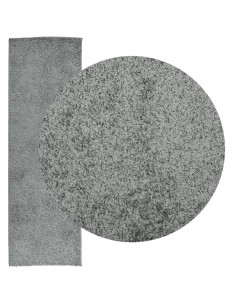 Tappeto Shaggy a Pelo Lungo Moderno Verde 80x250 cm 2