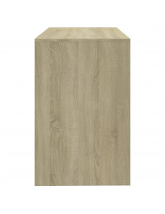 Scrivania Rovere Sonoma 101x50x76,5 cm in Truciolato 2