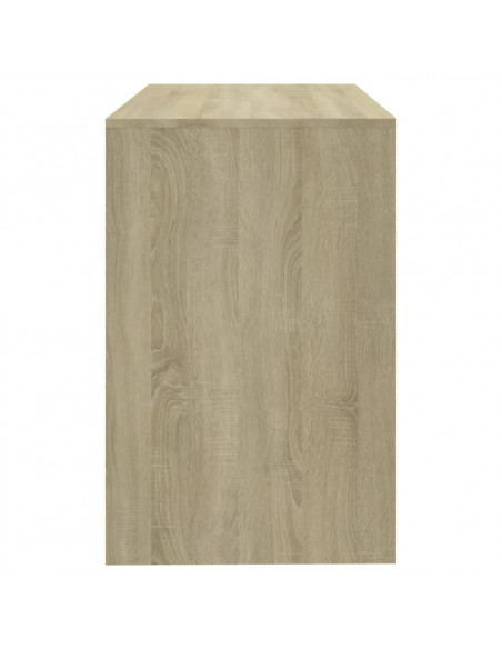 Scrivania Rovere Sonoma 101x50x76,5 cm in Truciolato