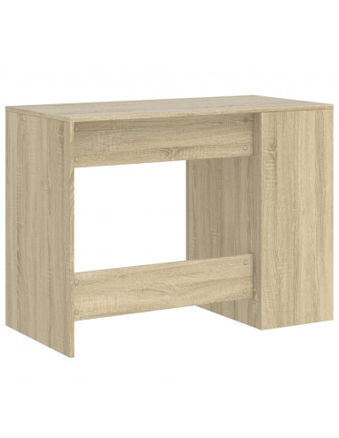 Scrivania Rovere Sonoma 102x50x75 cm in Legno Multistrato
