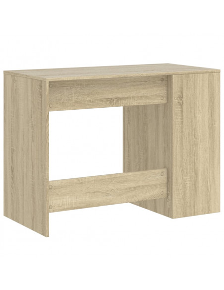 Scrivania Rovere Sonoma 102x50x75 cm in Legno Multistrato
