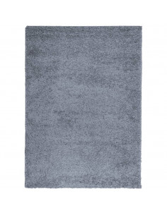 Tappeto Shaggy a Pelo Lungo Moderno Blu 200x280 cm