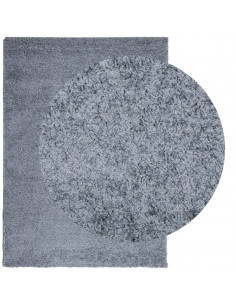 Tappeto Shaggy a Pelo Lungo Moderno Blu 200x280 cm 2