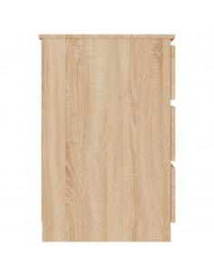 Scrivania Rovere Sonoma 140x50x77 cm in Legno Multistrato 2