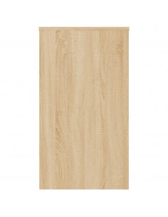 Scrivania Rovere Sonoma 90x40x72 cm in Legno Multistrato 2