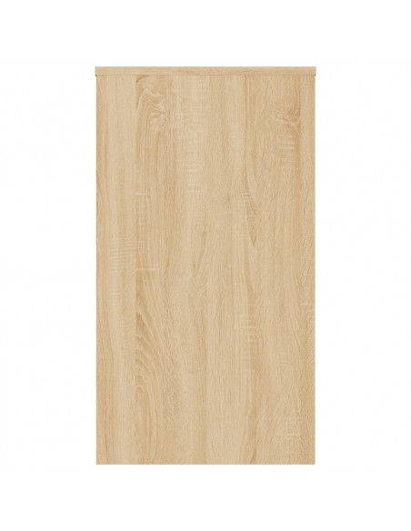 Scrivania Rovere Sonoma 90x40x72 cm in Legno Multistrato