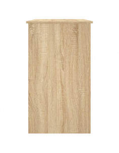 Scrivania Rovere Sonoma 90x45x76 cm in Legno Multistrato