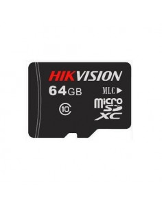 SD CARD HIKVISION SERIE P 64GB SUPPORTA: Lifetime Warning, Healthy Monitoring, Read/Write Lock - HS-TF-P1(STD)/64G