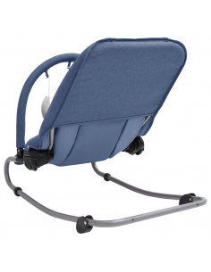Sdraietta per Neonato Blu Marino in Acciaio 2