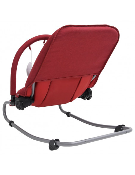 Sdraietta per Neonato Rosso in Acciaio