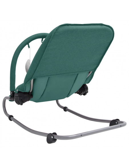 Sdraietta per Neonato Verde in Acciaio