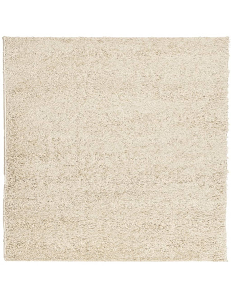 Tappeto Shaggy a Pelo Lungo Moderno Oro 240x240 cm