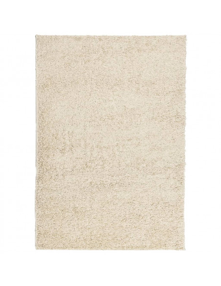 Tappeto Shaggy a Pelo Lungo Moderno Oro 120x170 cm