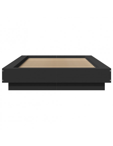 Giroletto Nero 90x190 cm in Legno Multistrato