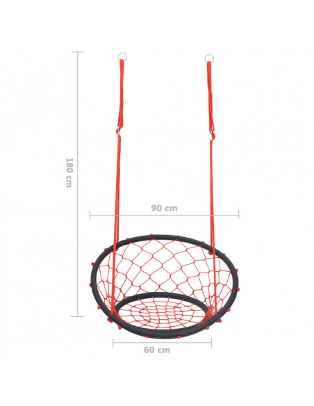 Sedia a Dondolo a Rete 60 cm