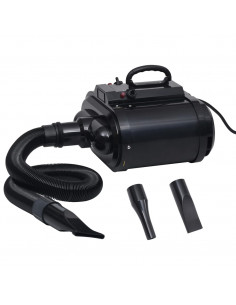 Asciugatrice per Animali Motore Doppio Nero 2