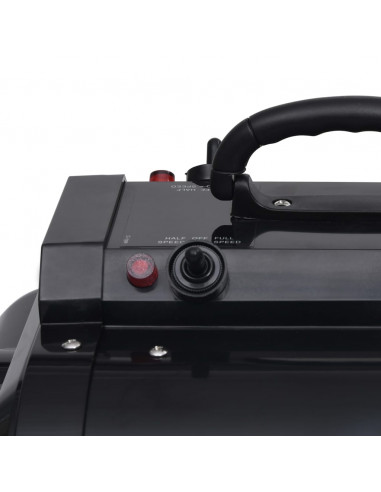 Asciugatrice per Animali Motore Doppio Nero