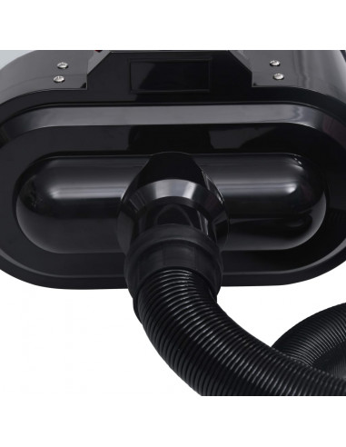 Asciugatrice per Animali Motore Doppio Nero