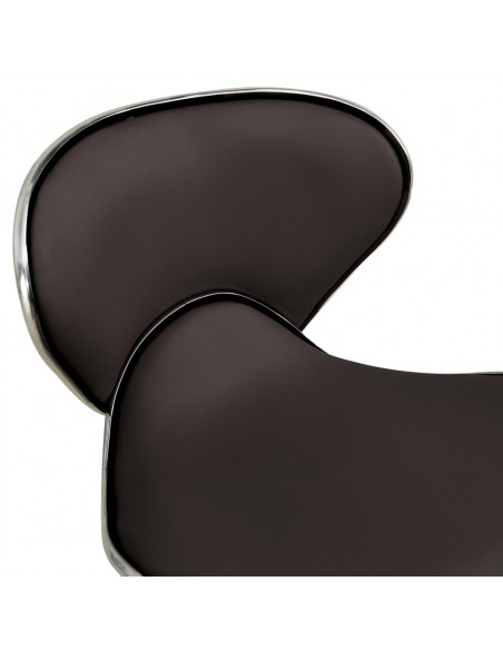 Sedia da Ufficio Marrone in Similpelle
