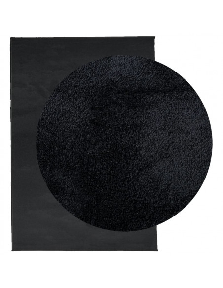 Tappeto OVIEDO a Pelo Corto Nero 200x280 cm