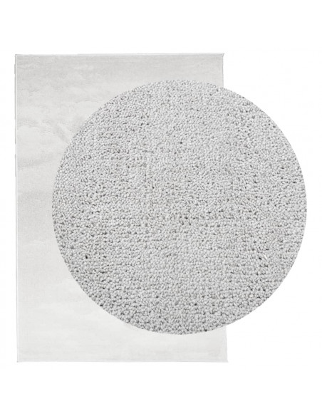 Tappeto OVIEDO a Pelo Corto Grigio 140x200 cm