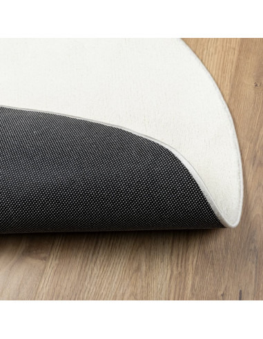 Tappeto OVIEDO a Pelo Corto Crema Ø 120 cm