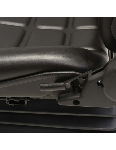 Sedile Trattore Muletto con Sospensioni e Schienale Regolabile