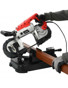 Sega a Nastro con Base e Custodia Portatile in Acciaio 2