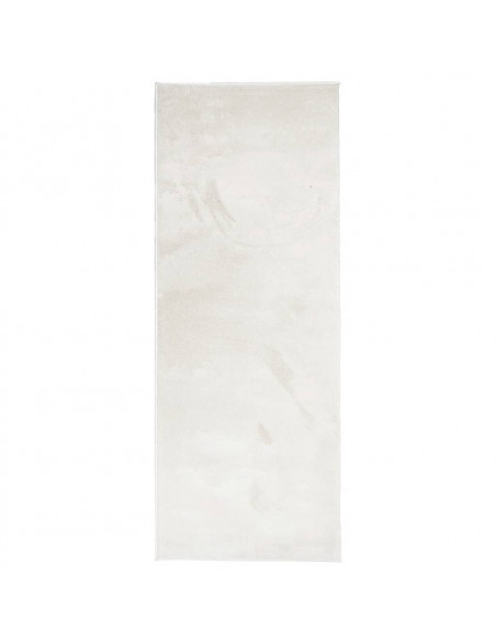 Tappeto OVIEDO a Pelo Corto Beige 80x200 cm
