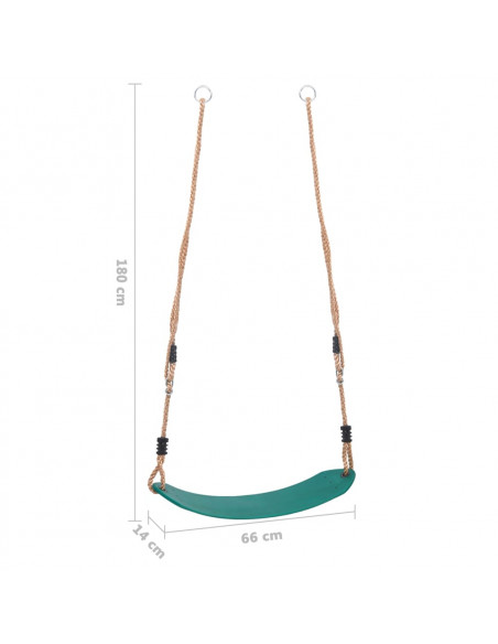 Seggiolino per Altalena per Bambini Verde