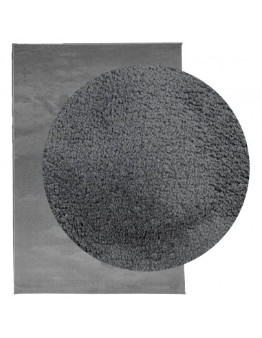Tappeto OVIEDO a Pelo Corto Antracite 200x280 cm